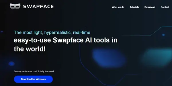 Screenshot of Swapface