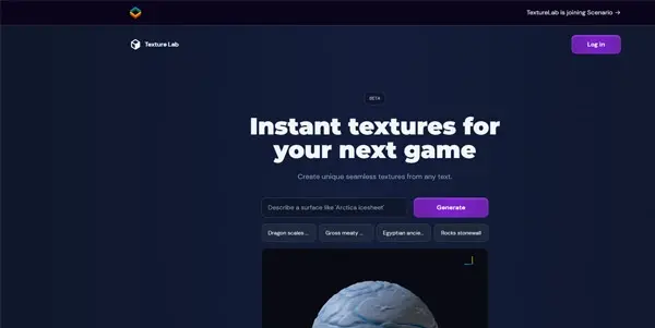 Screenshot of Texture Lab