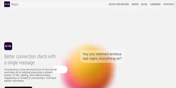 Screenshot of Thekeys
