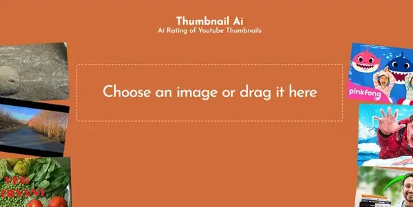 Screenshot of Thumbnail AI