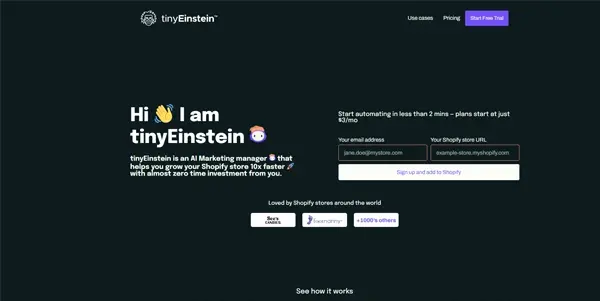 Screenshot of tinyEinstein