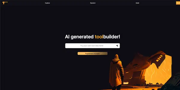 Screenshot of ToolBuilder AI
