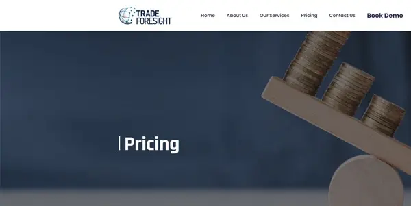 Screenshot of Trade Foresight
