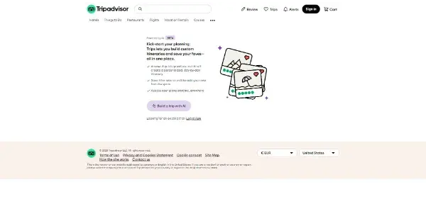 Screenshot of Trips by TripAdvisor
