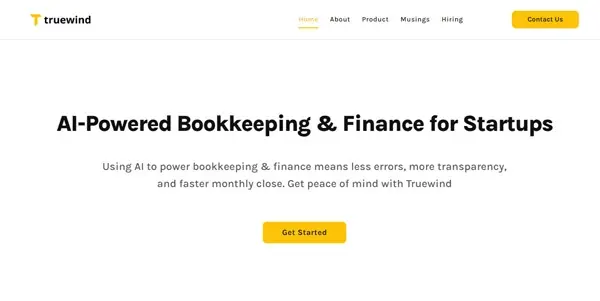 Screenshot of Truewind