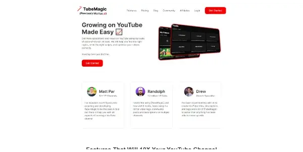 Screenshot of Tube Magic