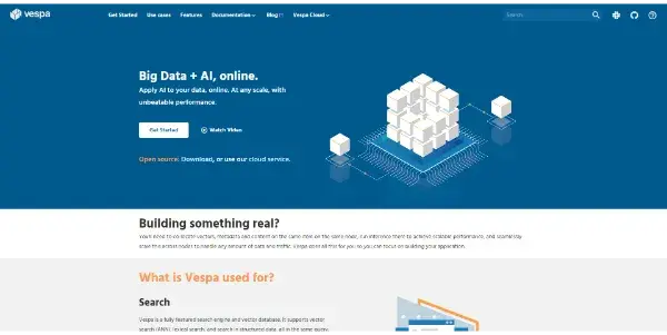 Screenshot of Vespa