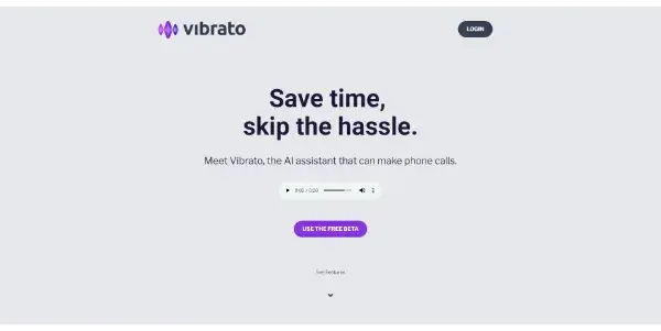 Screenshot of Vibrato
