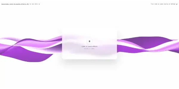 Screenshot of Video to Sounds Effects