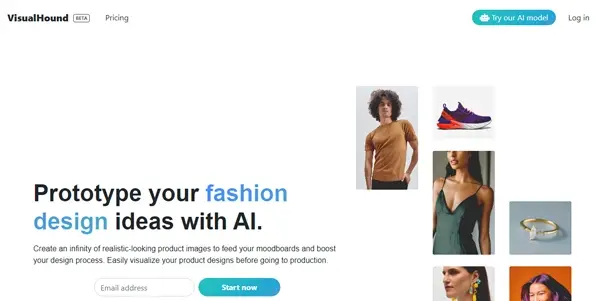 Screenshot of VisualHound