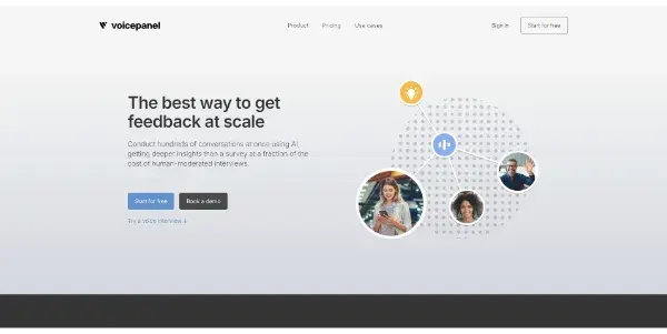 Screenshot of Voicepanel