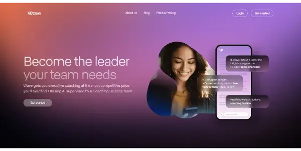 Screenshot of Wave AI