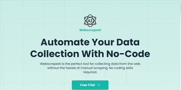 Screenshot of Webscrape Ai