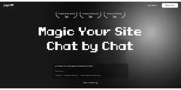 Screenshot of Wegic AI
