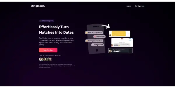Screenshot of WingmanX