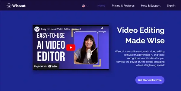 Screenshot of Wisecut