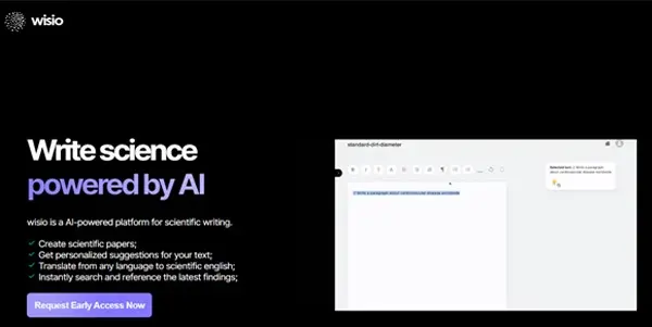 Screenshot of Wisio