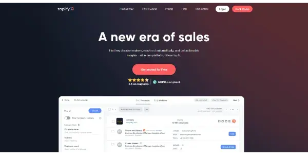 Screenshot of Zaplify