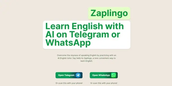 Screenshot of Zaplingo