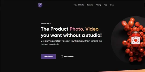 Screenshot of Zeg AI