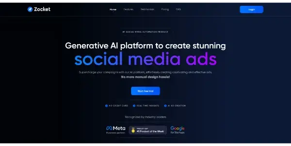 Screenshot of Zocket